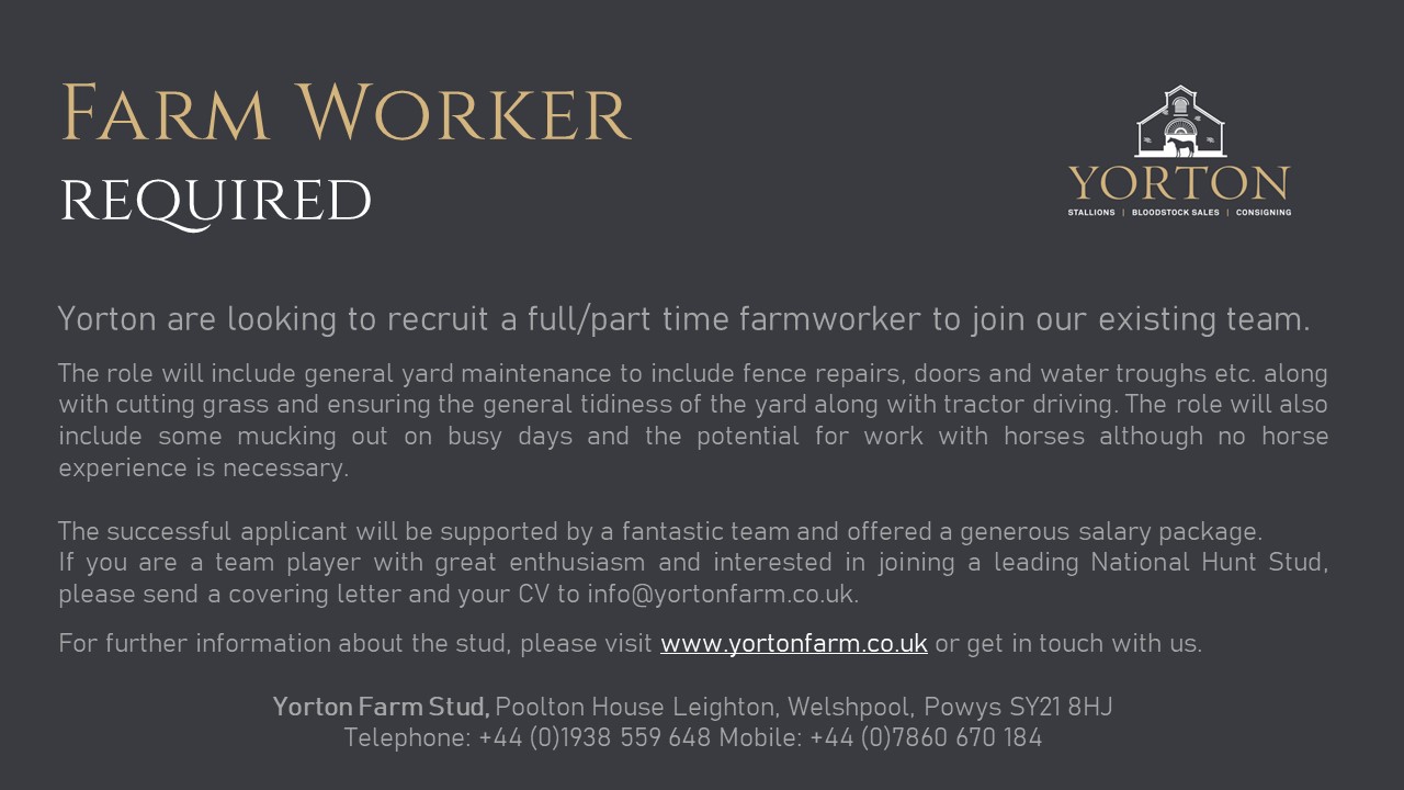 Farm Worker Required